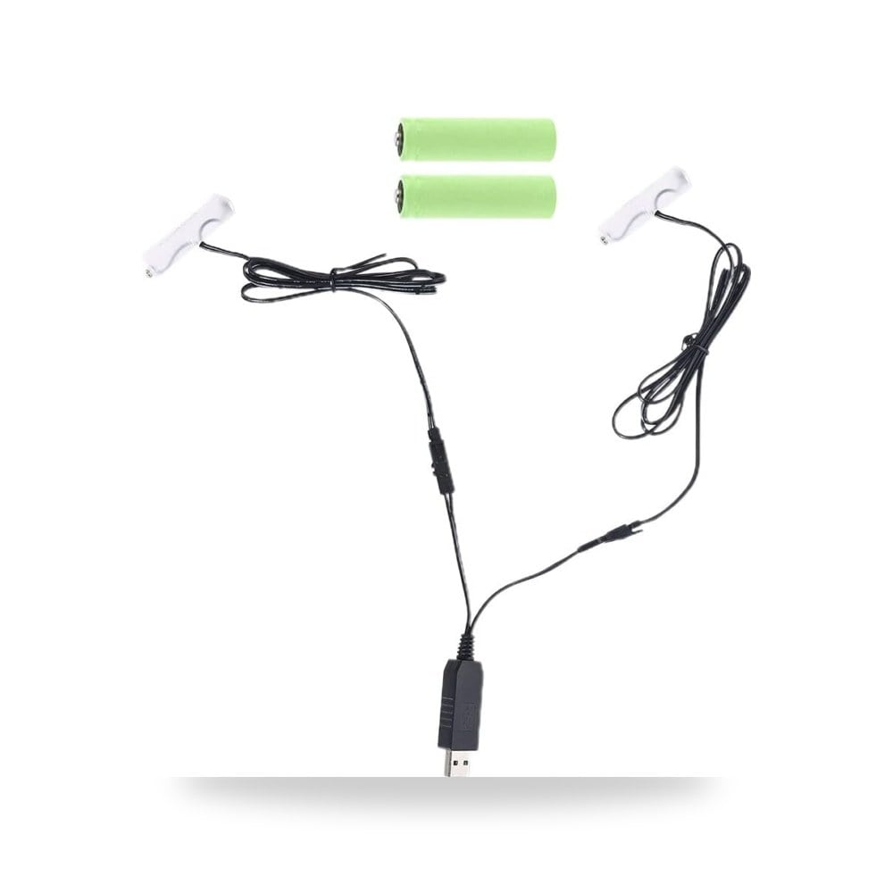 بطاريات مزيل بطارية ايه 2 × 1، مزود طاقة USB شيرجوري موديل 1-4