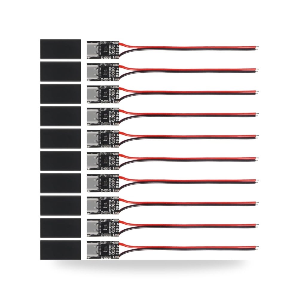 لوحة تشغيل بي دي 3.0 كيو سي نوع سي، 10 قطع PD دويي موديل USB-C