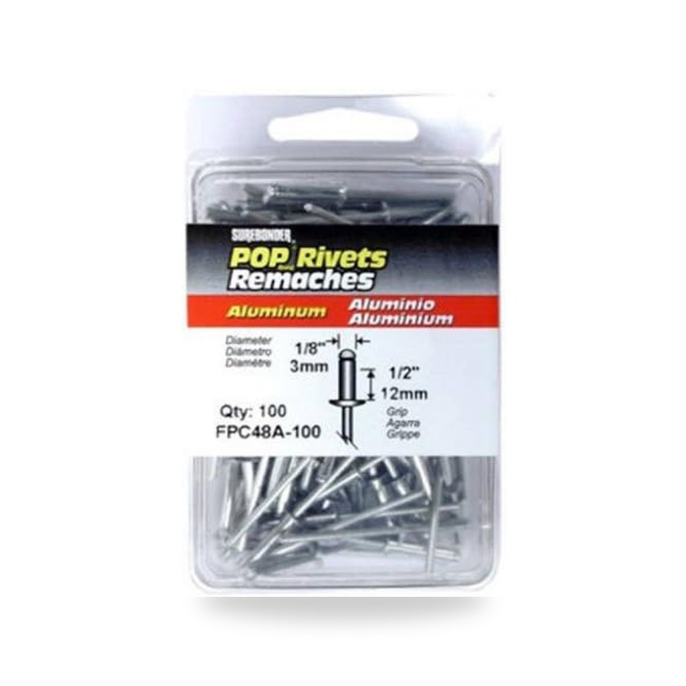 اف بي سي برشام الومنيوم 100PK L FPC48A-100