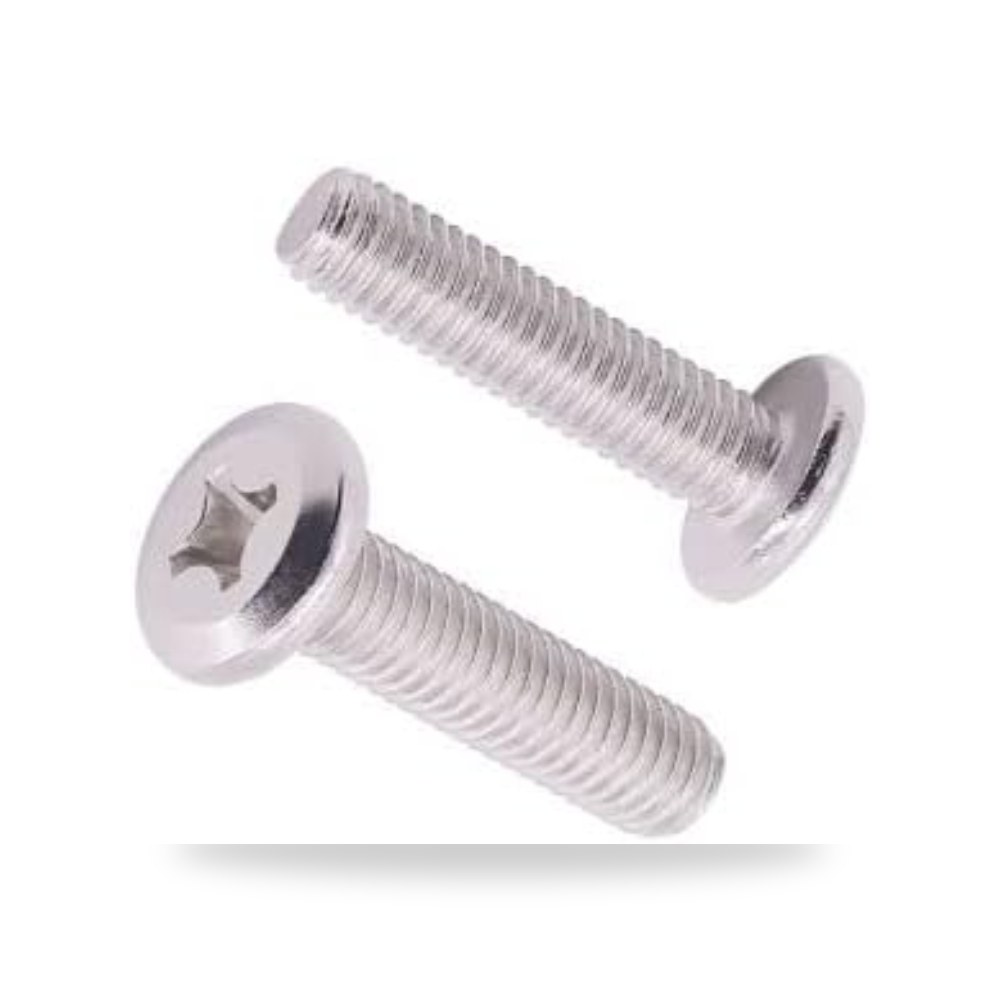 براغي ماكينة ستانلس ستيل M5-0.8 × 50 مم (50 قطعة)