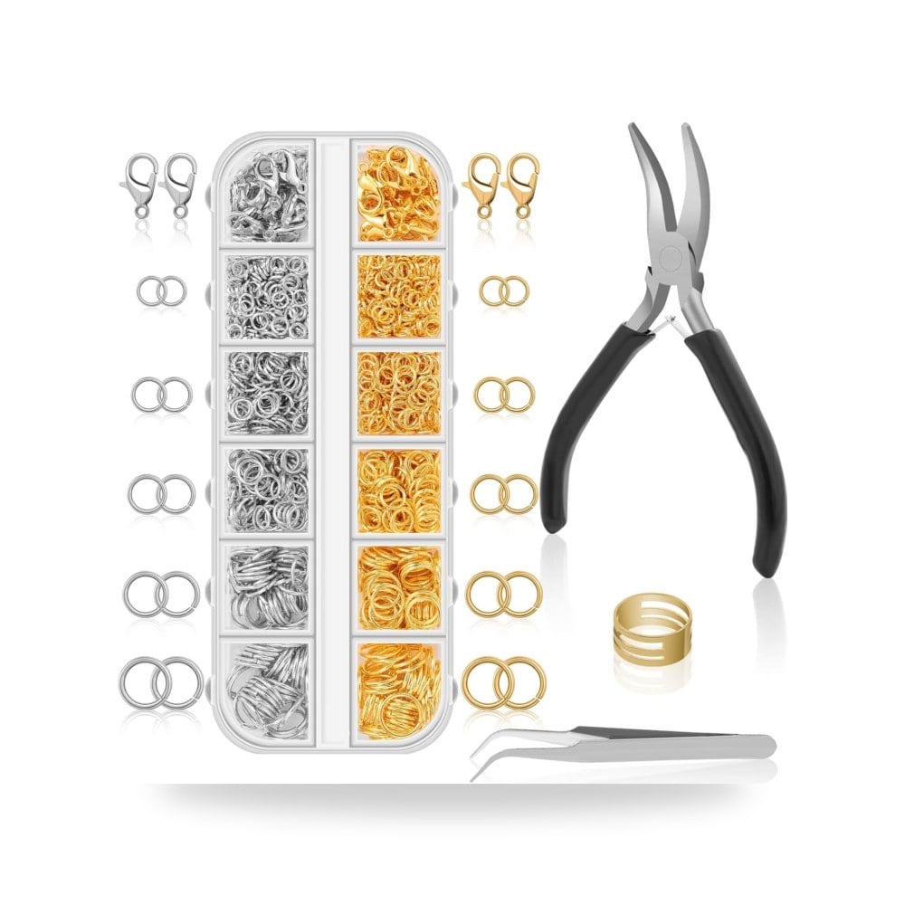 حلقات وصل لمستلزمات صناعة المجوهرات واصلاح القلائد، حلقات
