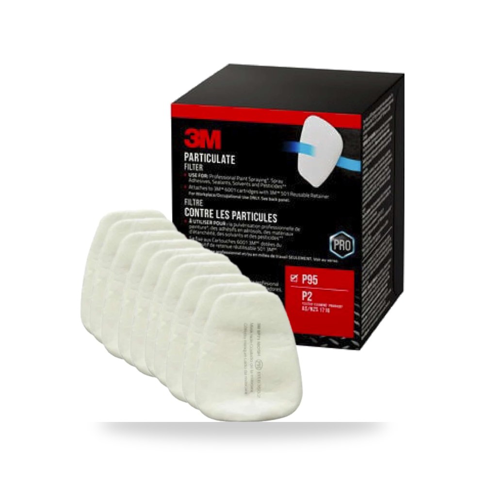 3M فلتر جسيمات سلسلة 5P71PB1 6000 P95، عبوة 10 قطع