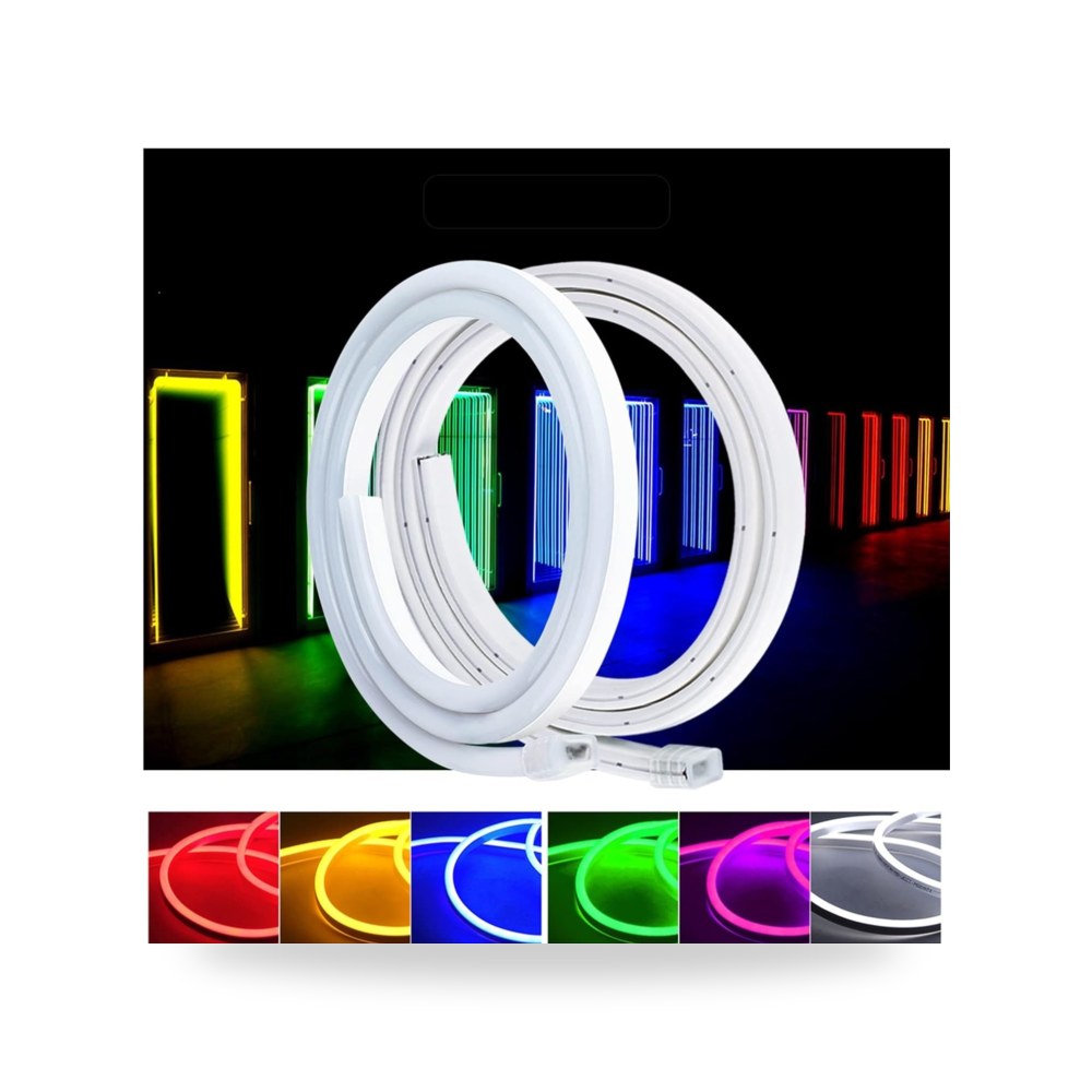 مصابيح LED SGSG لغرفة النوم 12 فولت LED نيون ضوء SMD موديل IP67