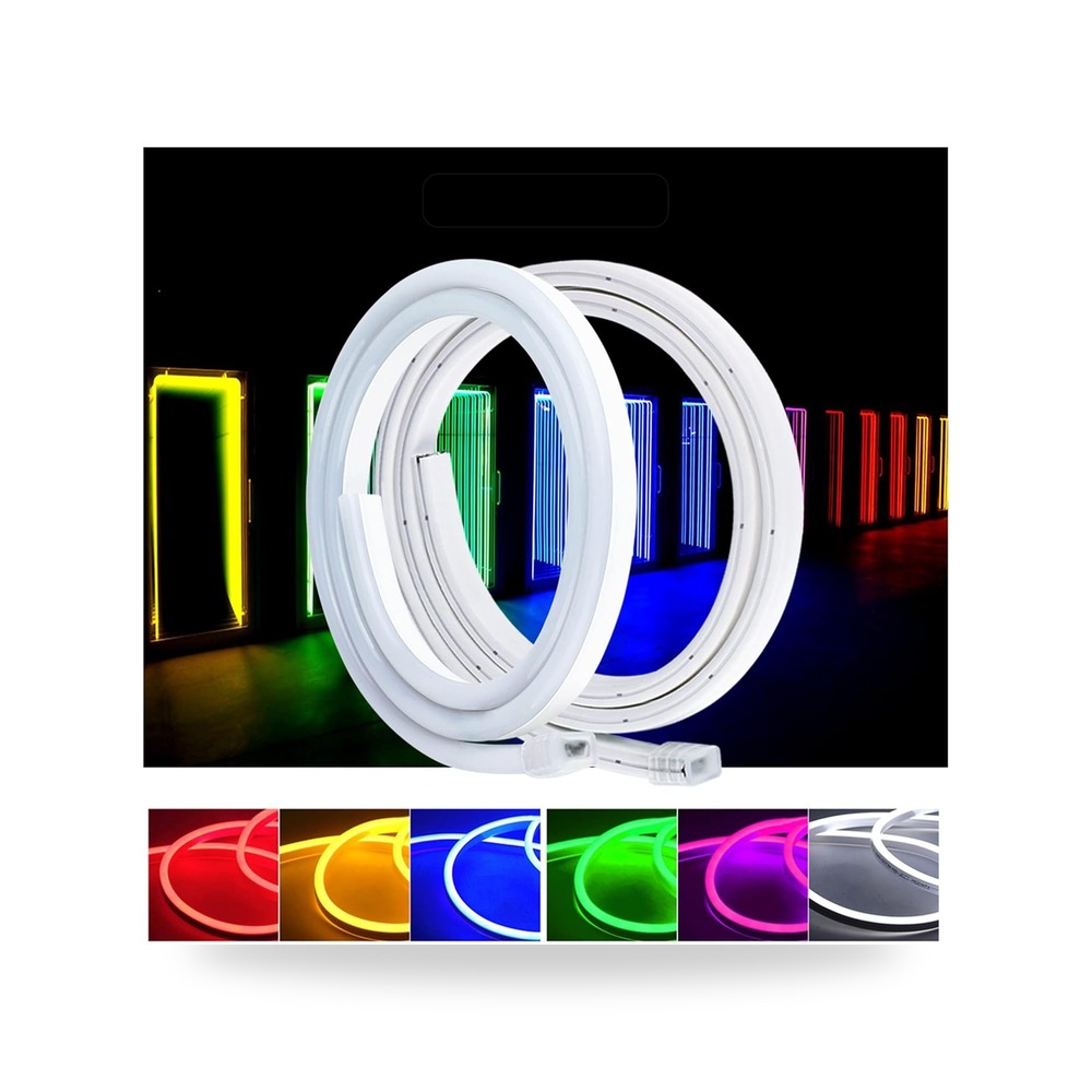 مصابيح LED SGSG لغرفة النوم 12 فولت LED نيون ضوء SMD موديل IP67 (كود: 794913)