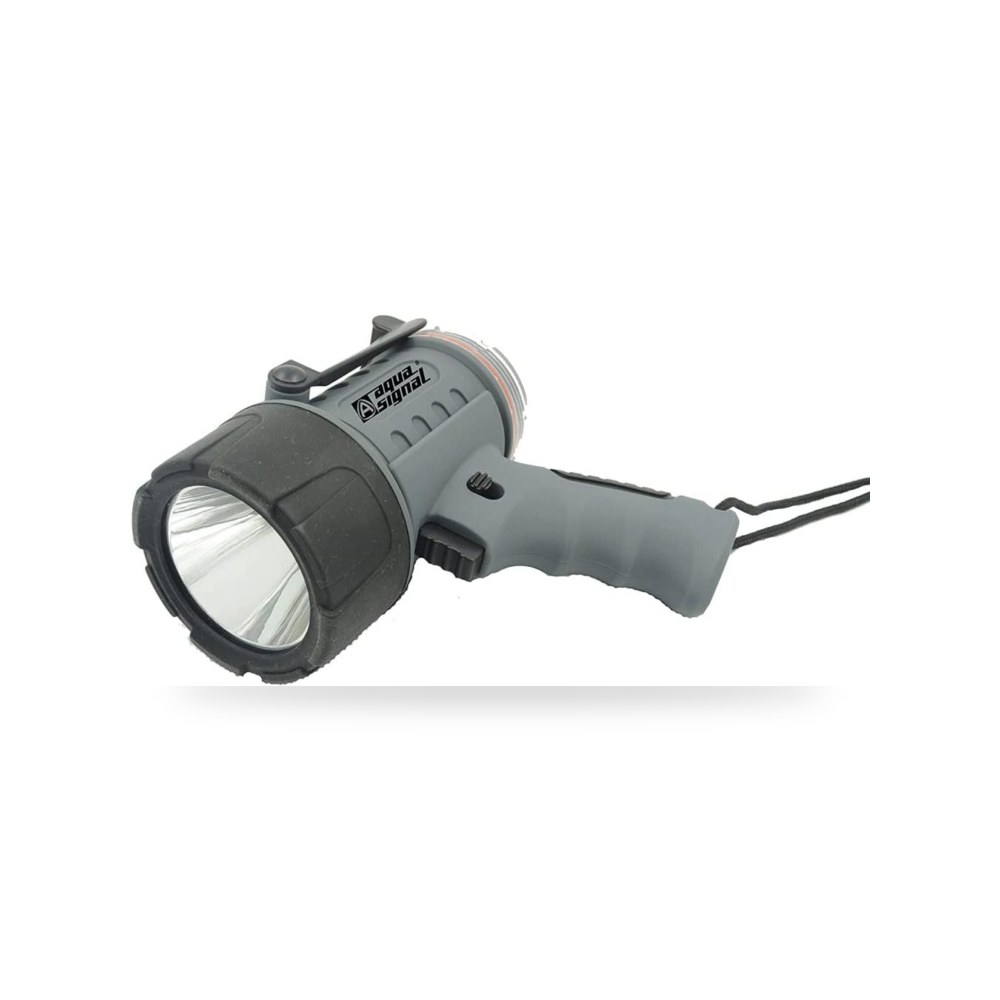 أضواء LED قابلة للشحن من أكوا سيجنال كاري، رمادي - أسود