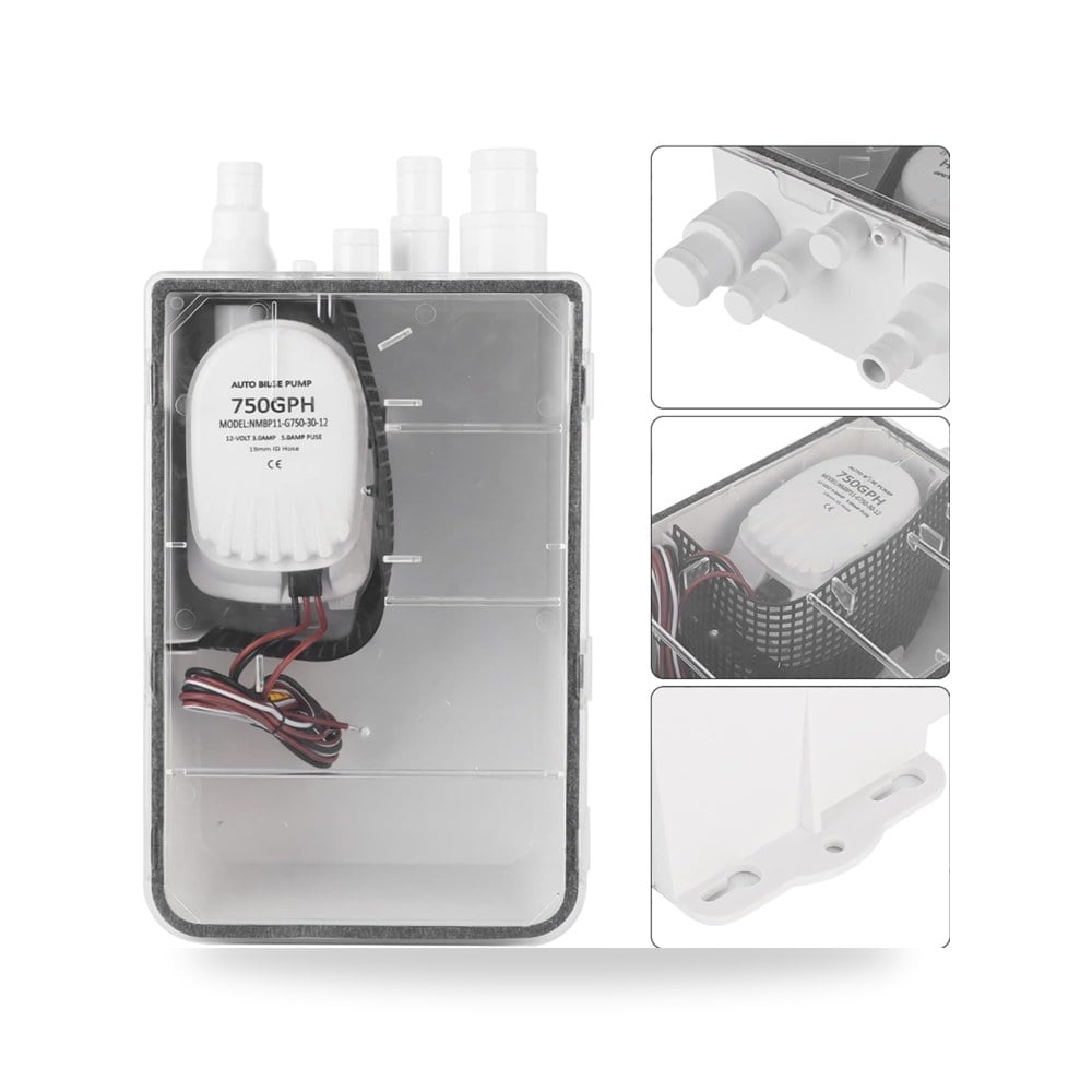 مضخات غواصة 750GPH معتمد