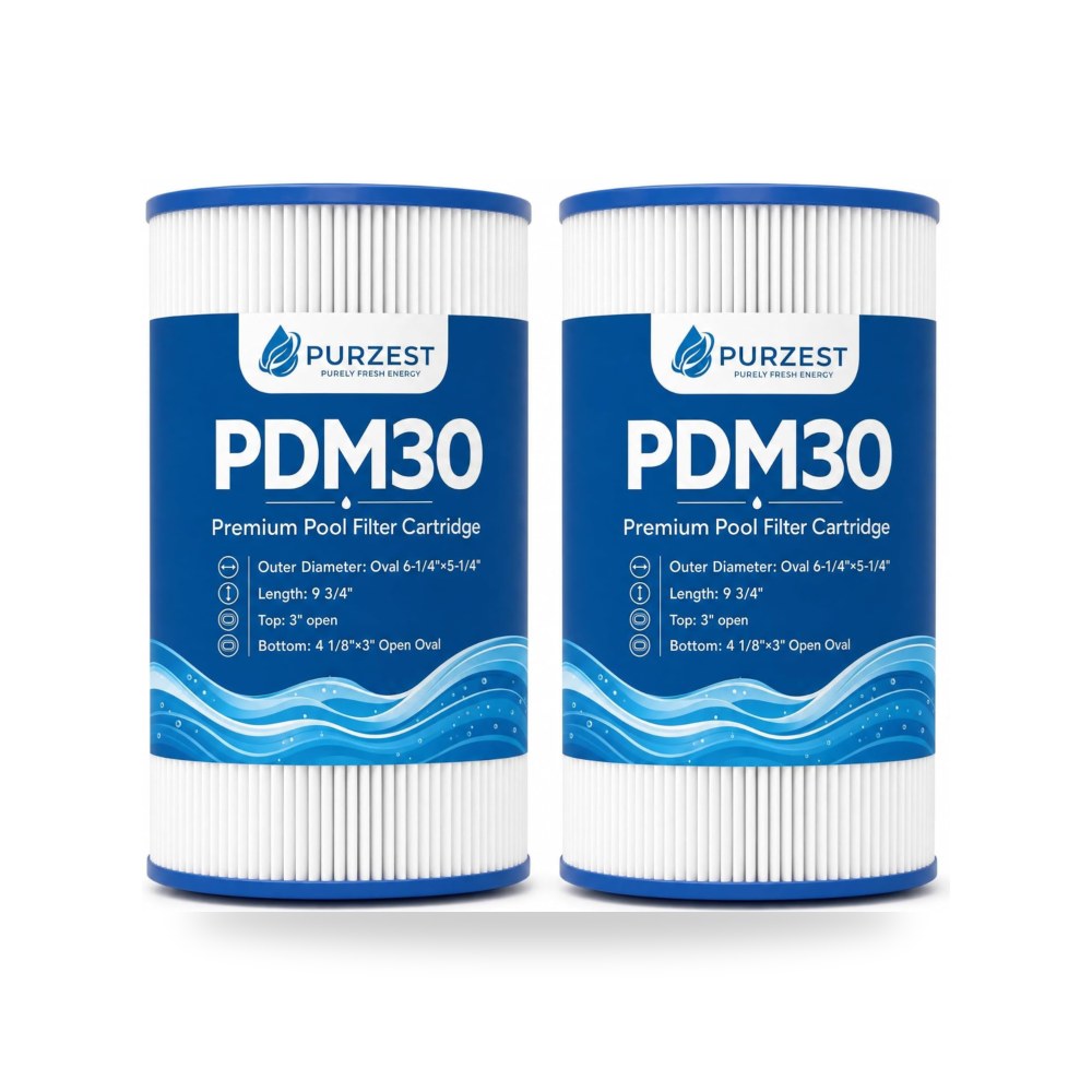 فلتر سبا بيضاوي PDM30 متوافق مع احواض الاستحمام الساخنة