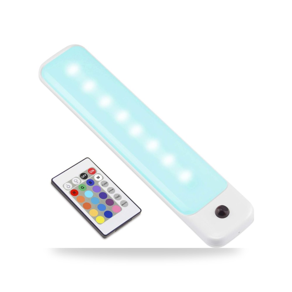 لوكسز واي شريط اضاءة LED ملون يعمل بالبطارية، اضاءة ليلية