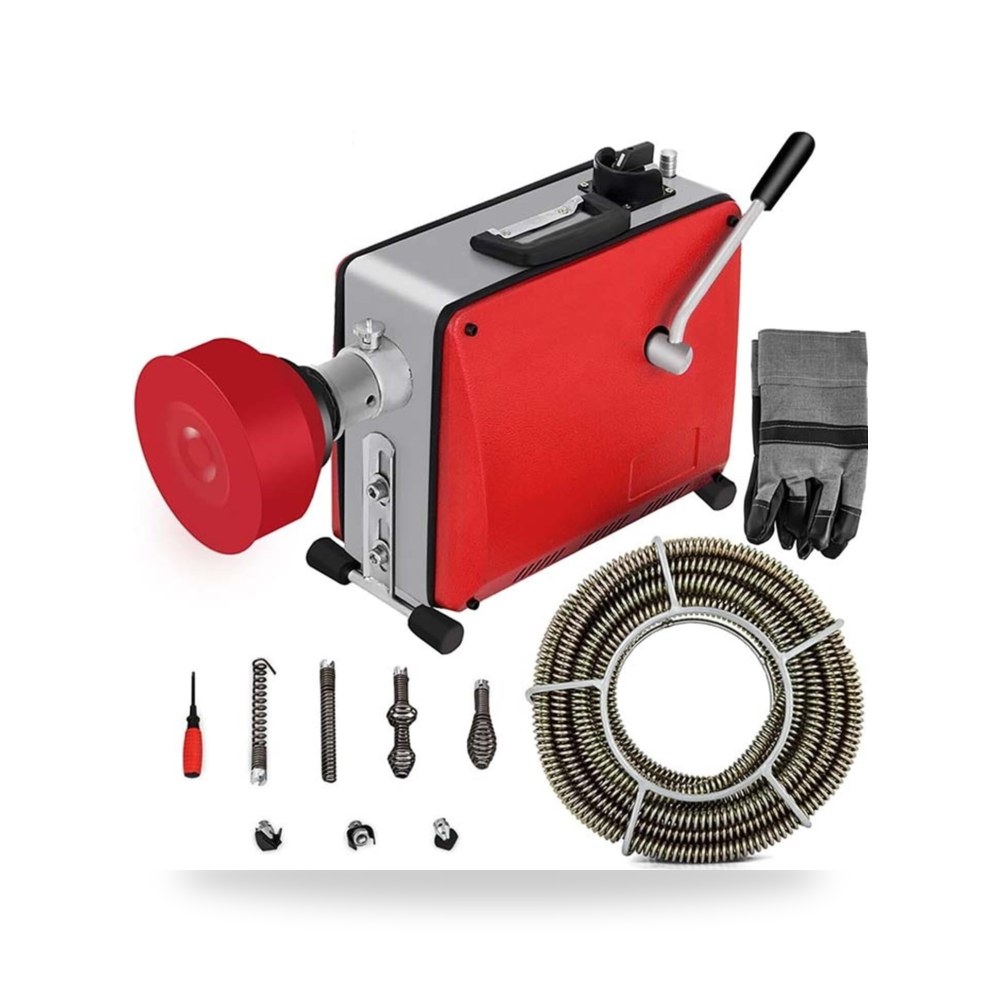 إكسسوارات وتجهيزات منزلية وديكورية Pipe Cleaning Machine 400W Pipe Cleaner Drain Clean