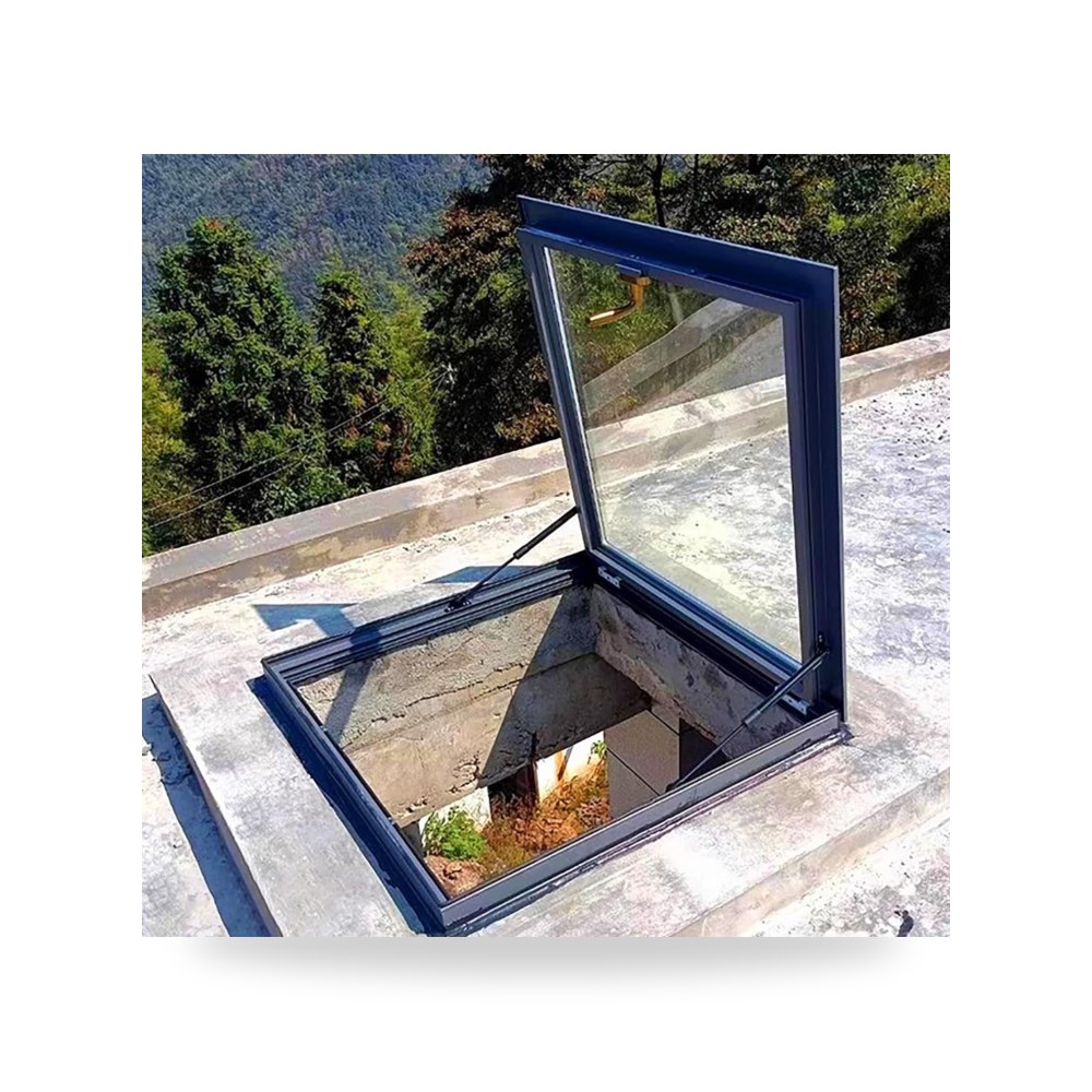 إكسسوارات وتجهيزات منزلية وديكورية Flat Roof Access Hatch 80-Degree Opening for Windows