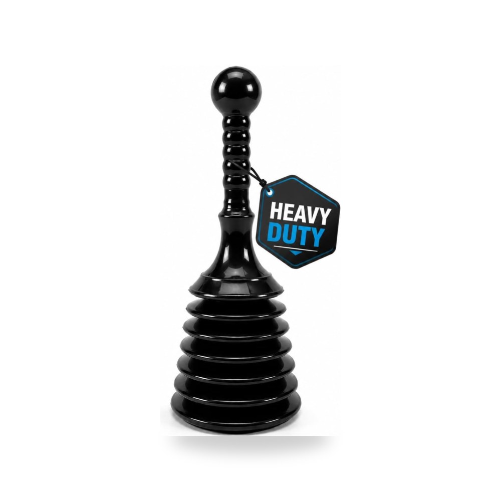 إكسسوارات وتجهيزات منزلية وديكورية Heavy Duty Toilet Plunger, 31cm Bellows Sink and Drain