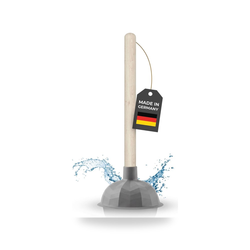 إكسسوارات وتجهيزات منزلية وديكورية Klangfeiler Drain Cleaner Plunger - Modern Grey - 140