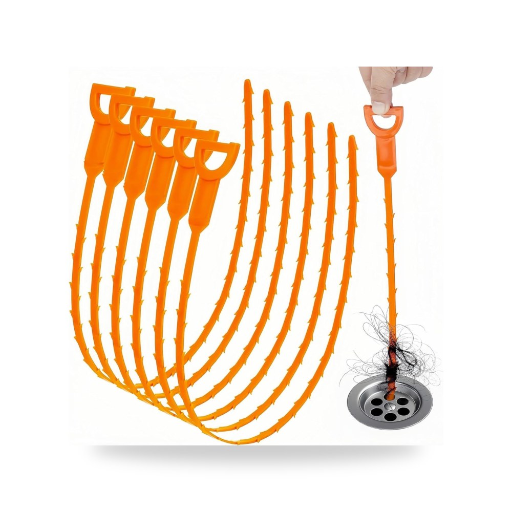 إكسسوارات وتجهيزات منزلية وديكورية Shower Drain Snake, Hair Snake, Drain Hair Remover