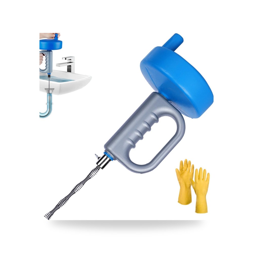 إكسسوارات وتجهيزات منزلية وديكورية 15M Manual Drain Auger with Gloves for Sink Shower