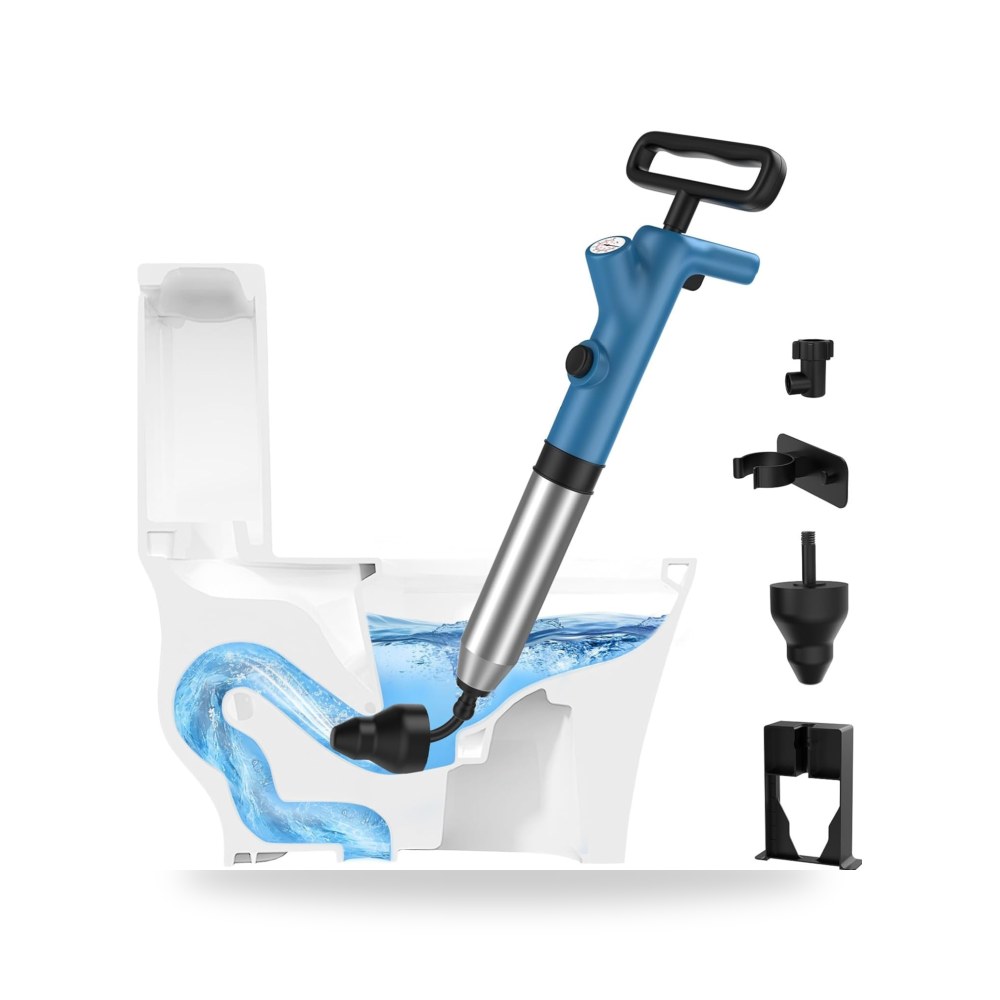 إكسسوارات وتجهيزات منزلية وديكورية Electric Drain Cleaner Plunger Toilet Plunger - كود