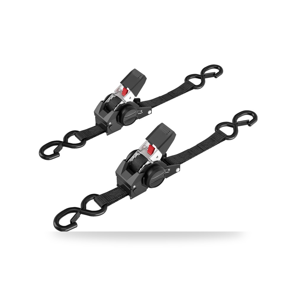 احزمة ربط بسقاطة قابلة للسحب من ايازكو - 2.5 سم × 3 متر موديل Heavy-Duty