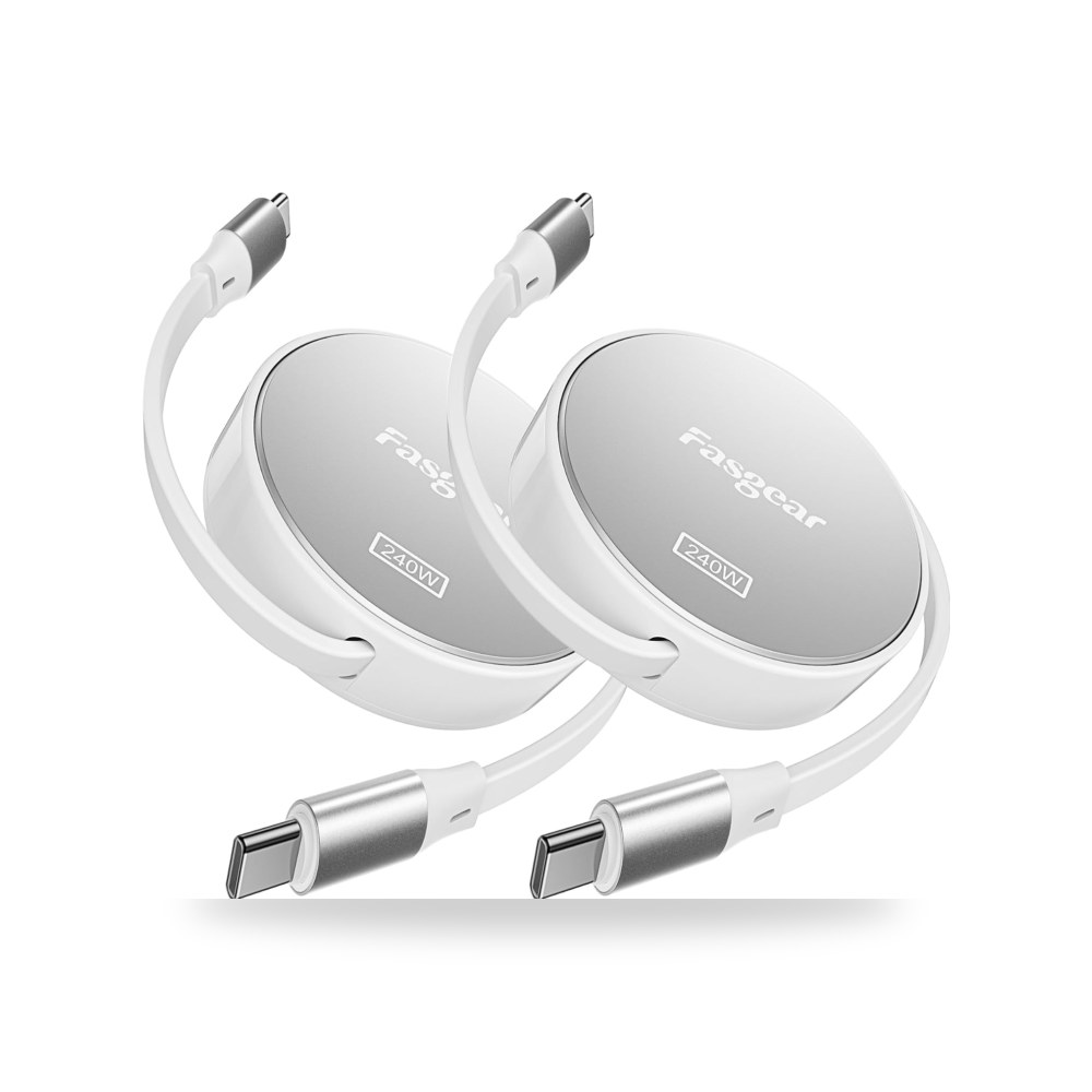 شاحن USB و USB 2.0، متوافق مع آيفون وسامسونج موديل Type-C