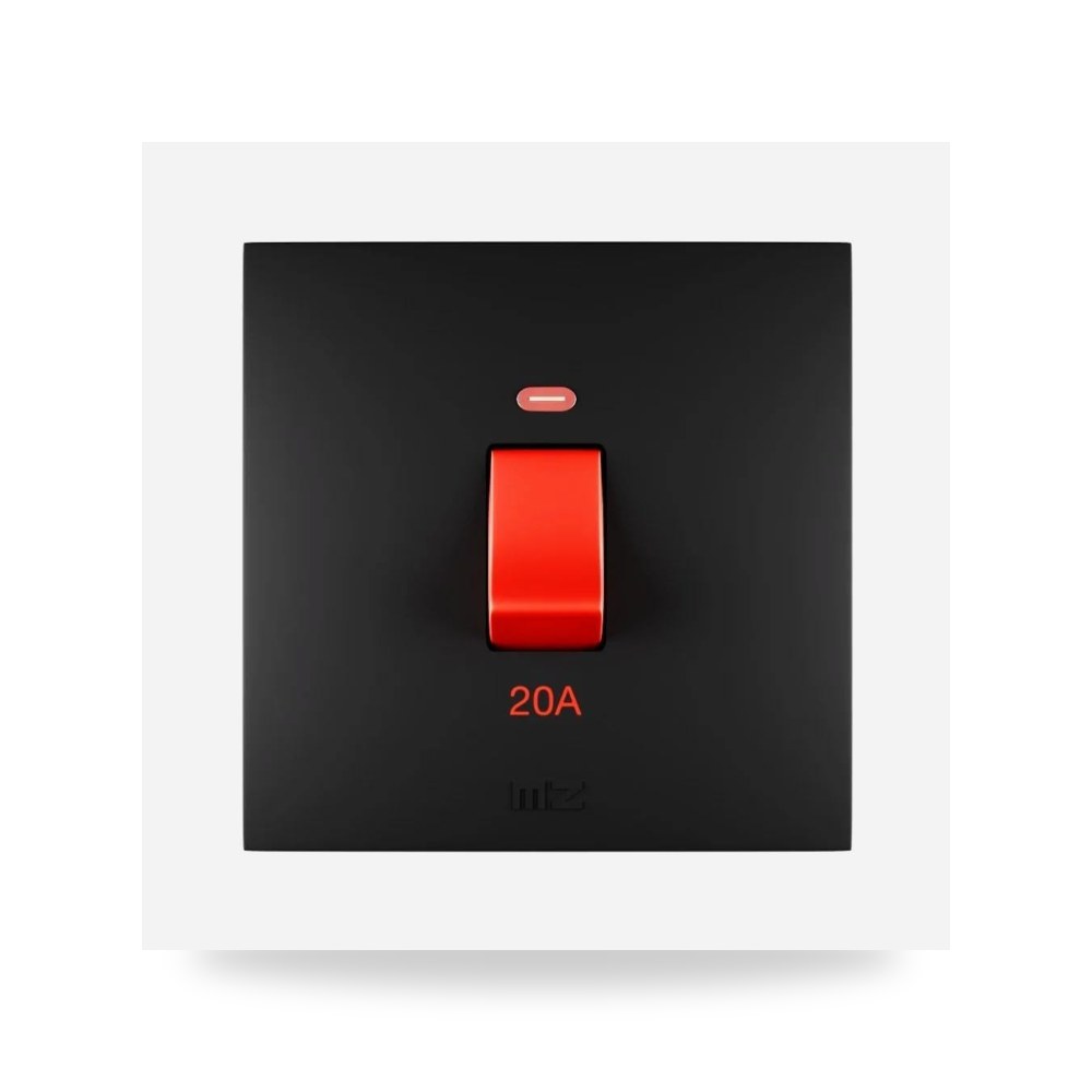 مفتاح سخان اسود MZ 20A موديل ZD324