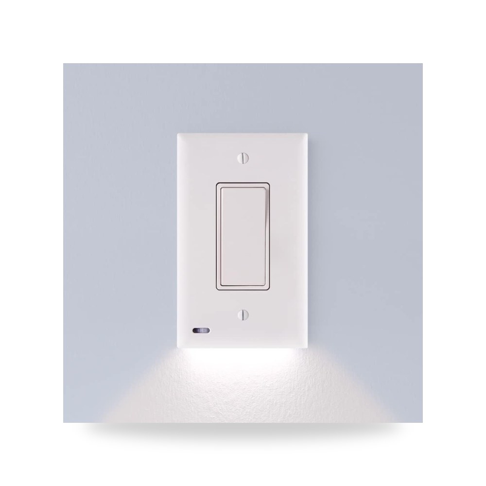 4 عبوات - مصباح سناباور SwitchLight - ضوء ليلي LED