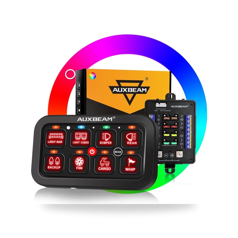 مفتاح اوكس بيم لوحة مفاتيح RGB 8 جانج، لوحة موديل RB80