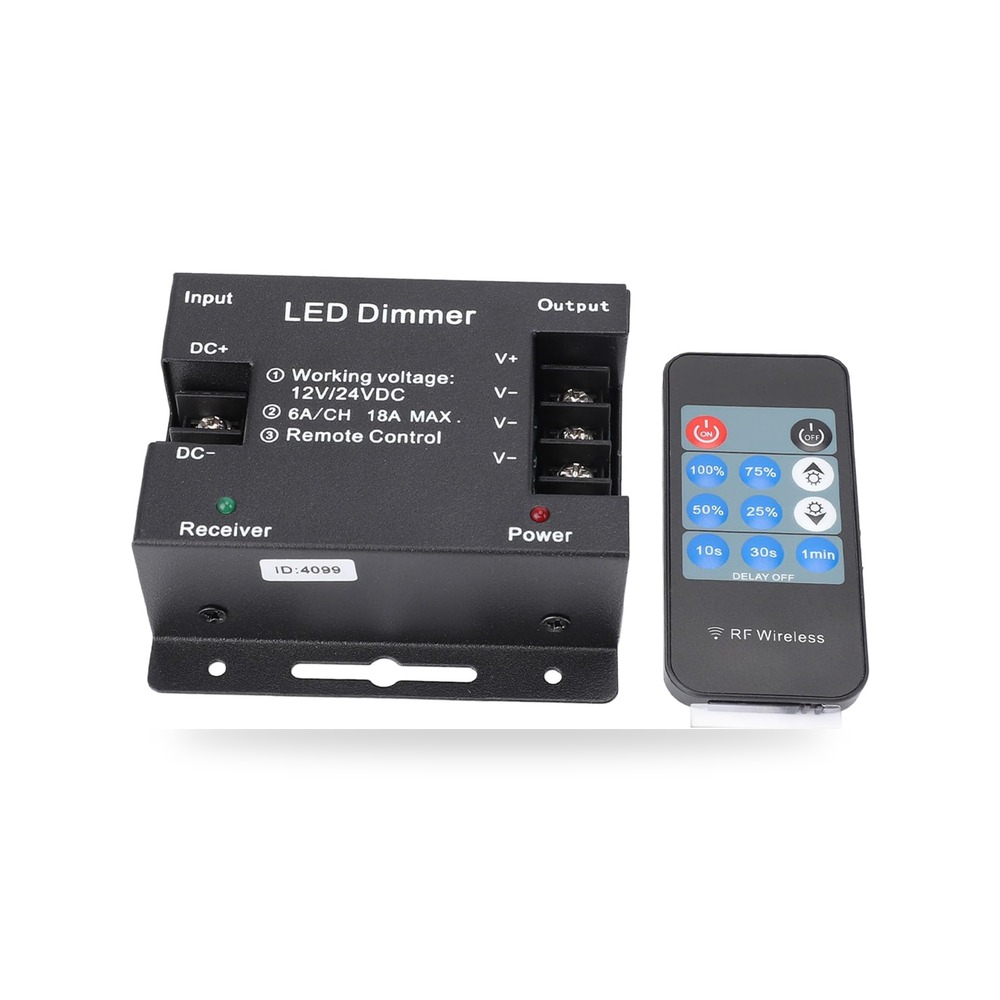مفتاح تعتيم 11 مفتاح RF مع سطوع قابل للتعديل اويبوافي