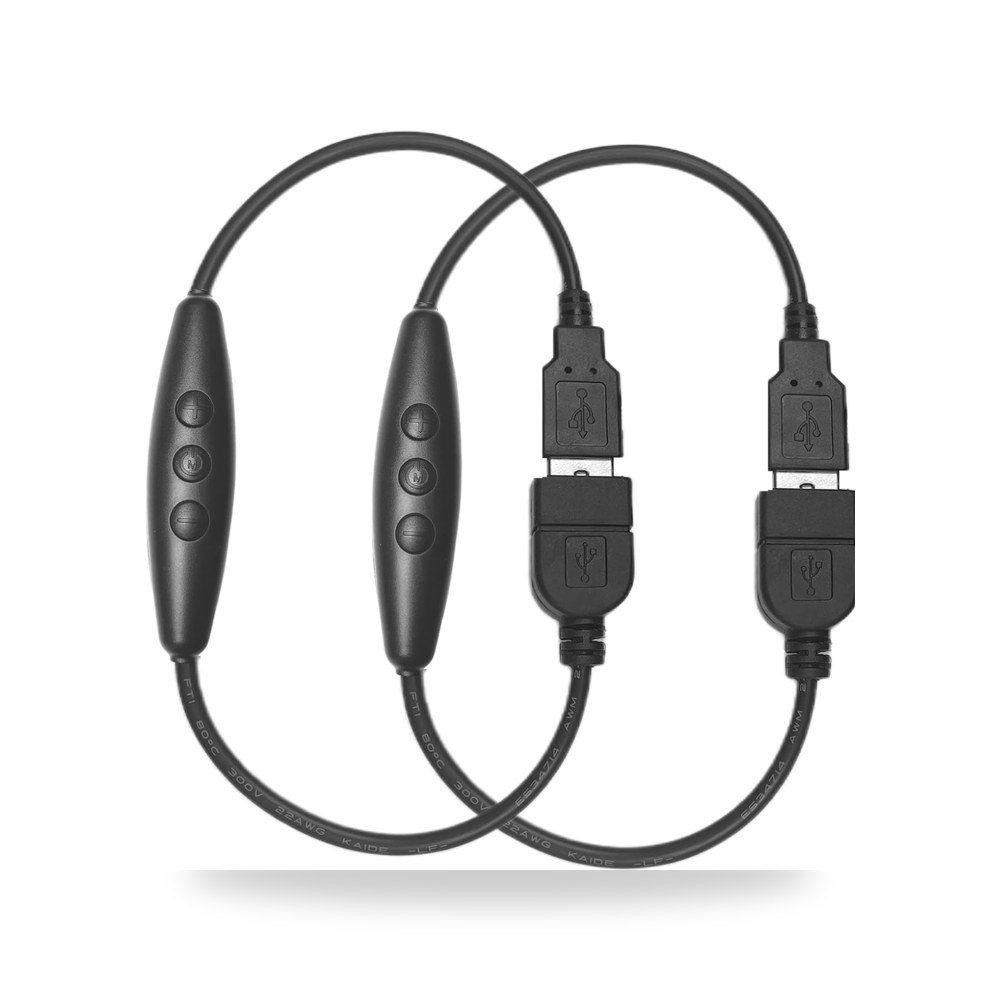 مفتاح تعتيم USB 5 فولت 2 امبير من كليرهيل مع موصلات USB ذكر