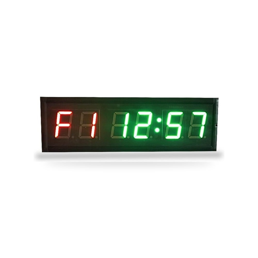 ساعة حائط رقمية بشاشة LED كبيرة مقاس 3 انش من ام زد اتش اس ام زد اتش اس جي دي اتش