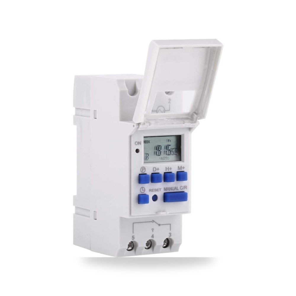 AHC 15A DIN Rail رقمي قابل للبرمجة مع شاشة