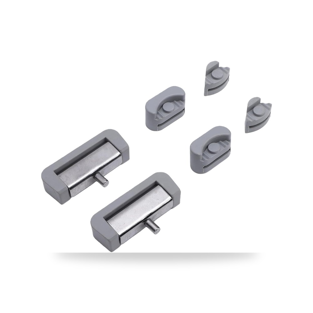 GLOGLOW Rubber and Metal Tabletop Hinge Kit, Replacement for Bruce | High Elasticity