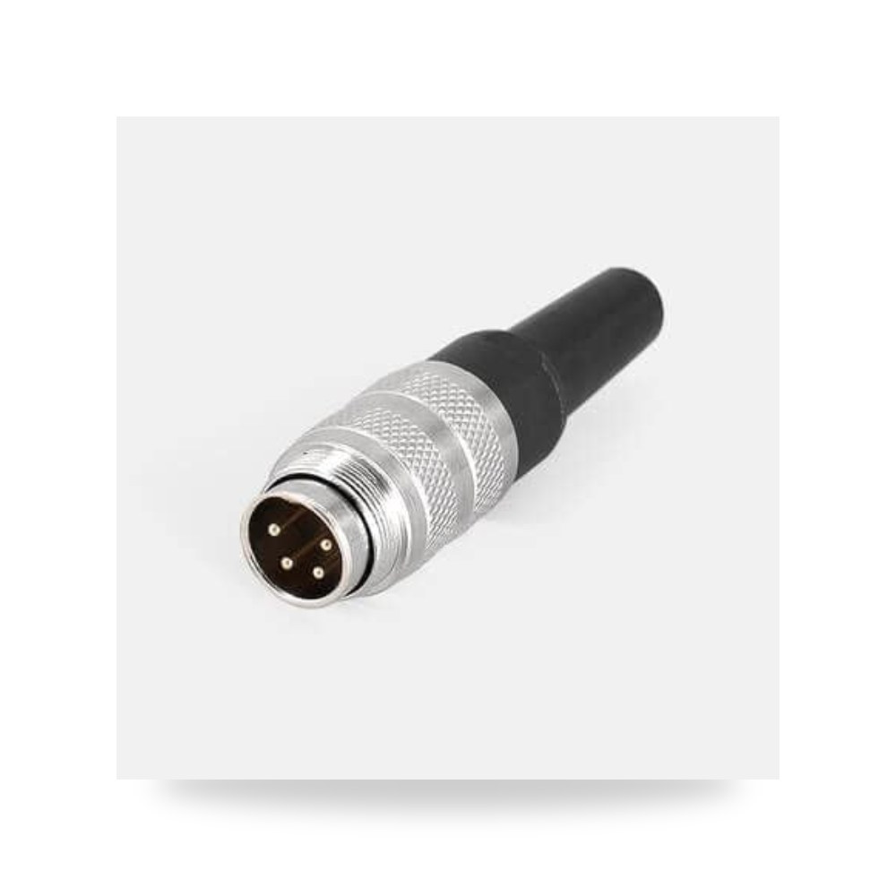 قابس ذكر M16 مقاوم للماء IP65 J09 موصل مستشعر 4 دبابيس PG7 سمولويل