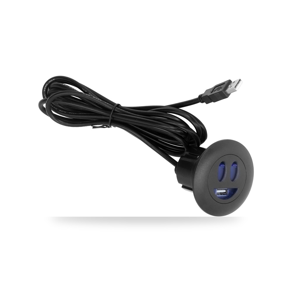 مفتاح هزاز كهربائي، مقبس شحن USB 5 فولت مع سلك طاقة 2.5