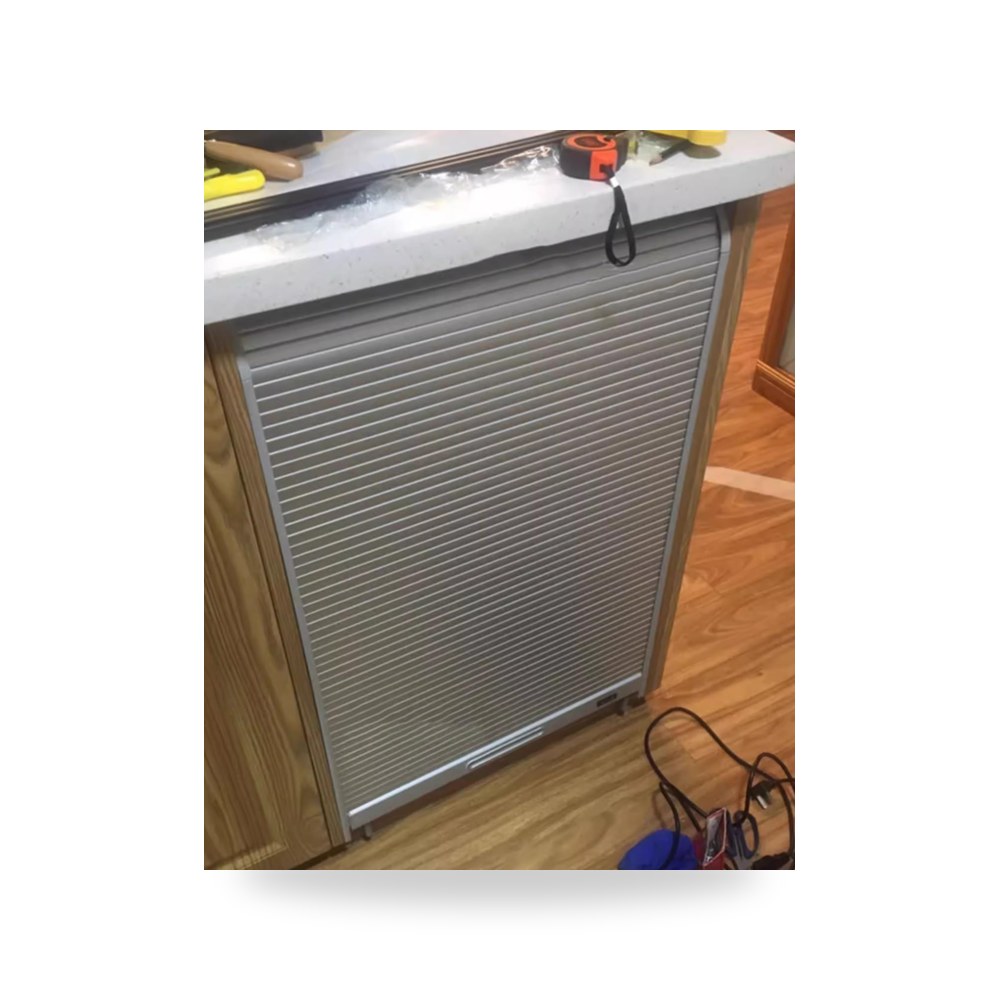طقم مقابض وأزرار دواليب وخزائن المطبخ العصرية 600mm تشطيب ميتاليك معالج ضد التآكل موديل B0H9QV3XDG