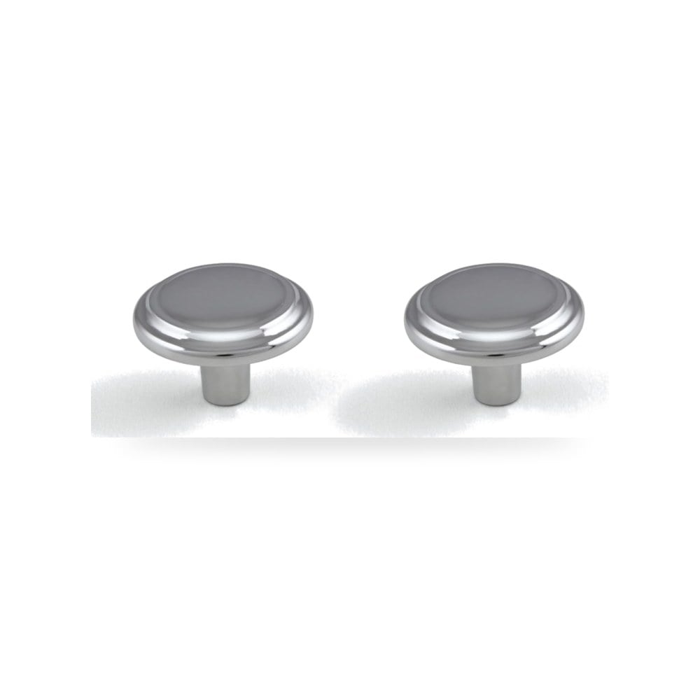 طقم مقابض وأزرار سحب للأدراج وتسريحات الأثاث كروم لامع مصقول (Polished Chrome) موديل B0BFFWVXM3