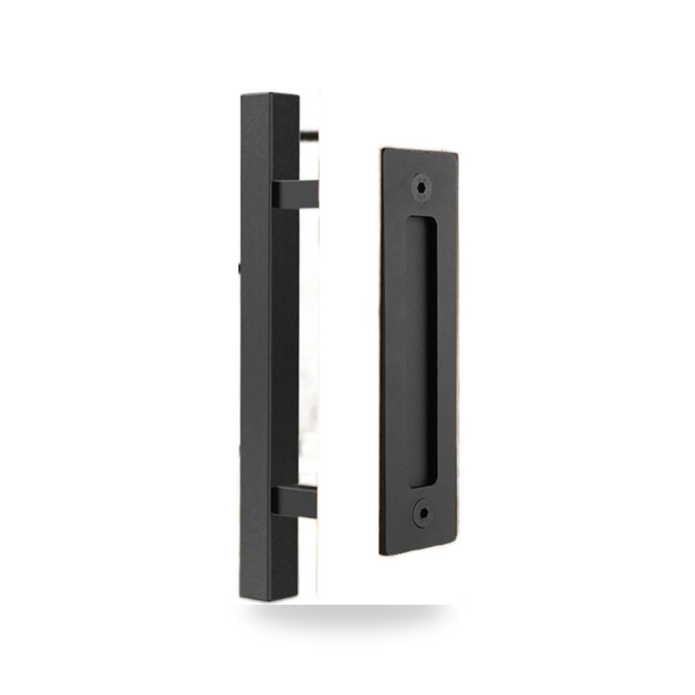 طقم مقابض سحب وخزائن فخمة من خشب زان طبيعي صلب للأبواب والأدراج ماركة Hardware Handles Pro