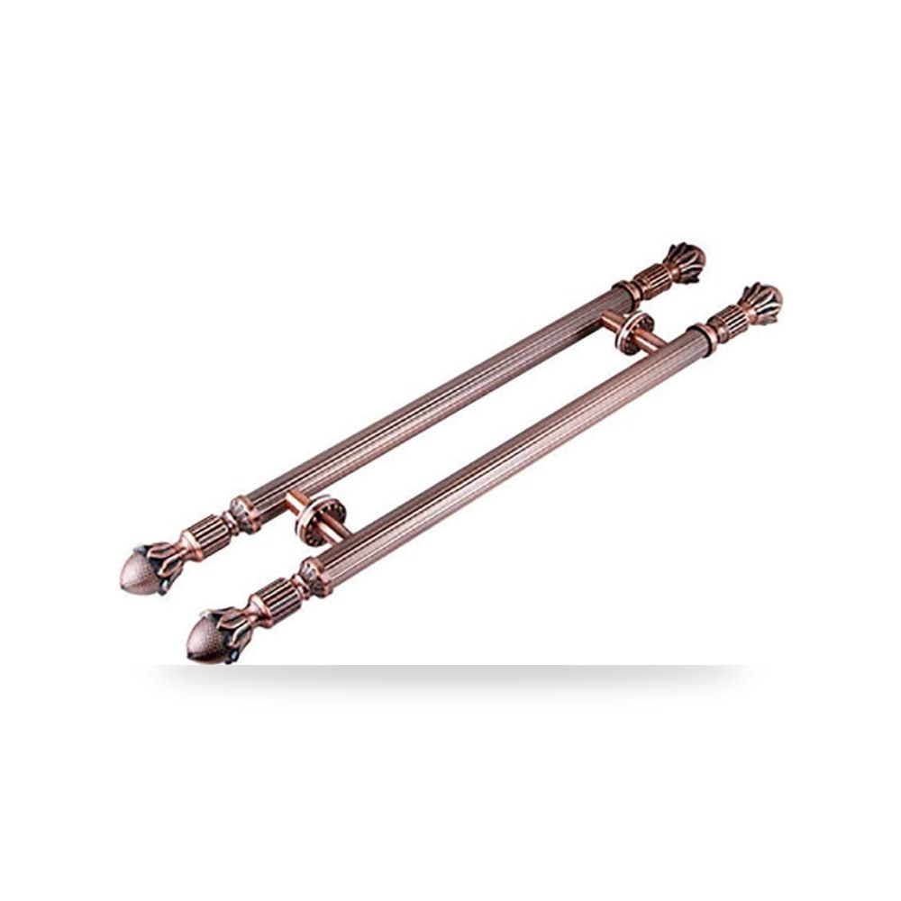 طقم مقابض سحب وخزائن فخمة من خشب زان طبيعي صلب للأبواب والأدراج ماركة Hardware Handles Pro