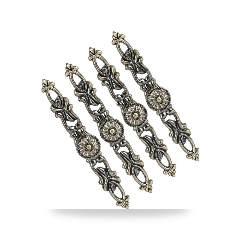 طقم مقابض وأزرار دواليب وخزائن المطبخ العصرية برونزي زيتي عتيق (Oil-Rubbed Bronze)