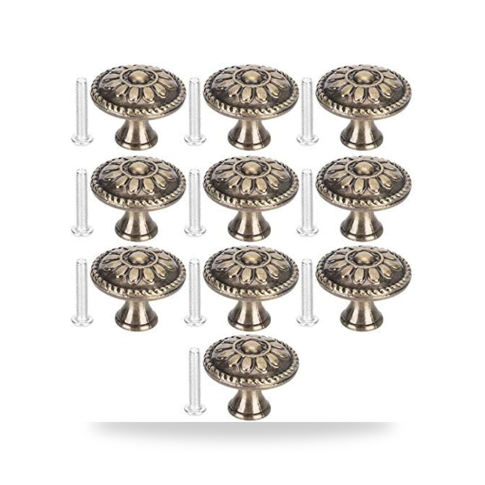 طقم مقابض سحب وخزائن فخمة من خشب زان طبيعي صلب للأبواب والأدراج ماركة Hardware Handles