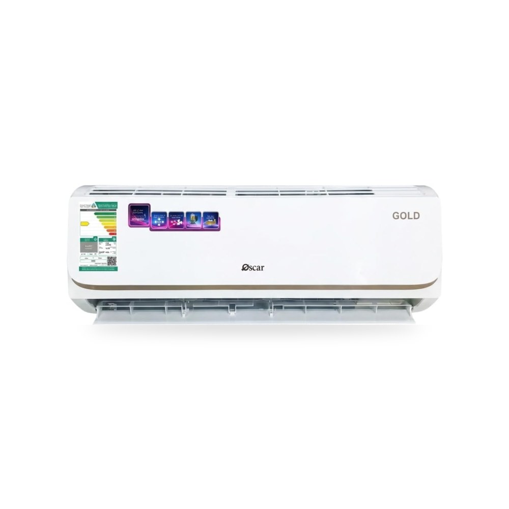 مكيف هواء سبليت 1 طن OS12MCR410SHC بسعة تبريد 12,100 وحدة اوسكار موديل R410A