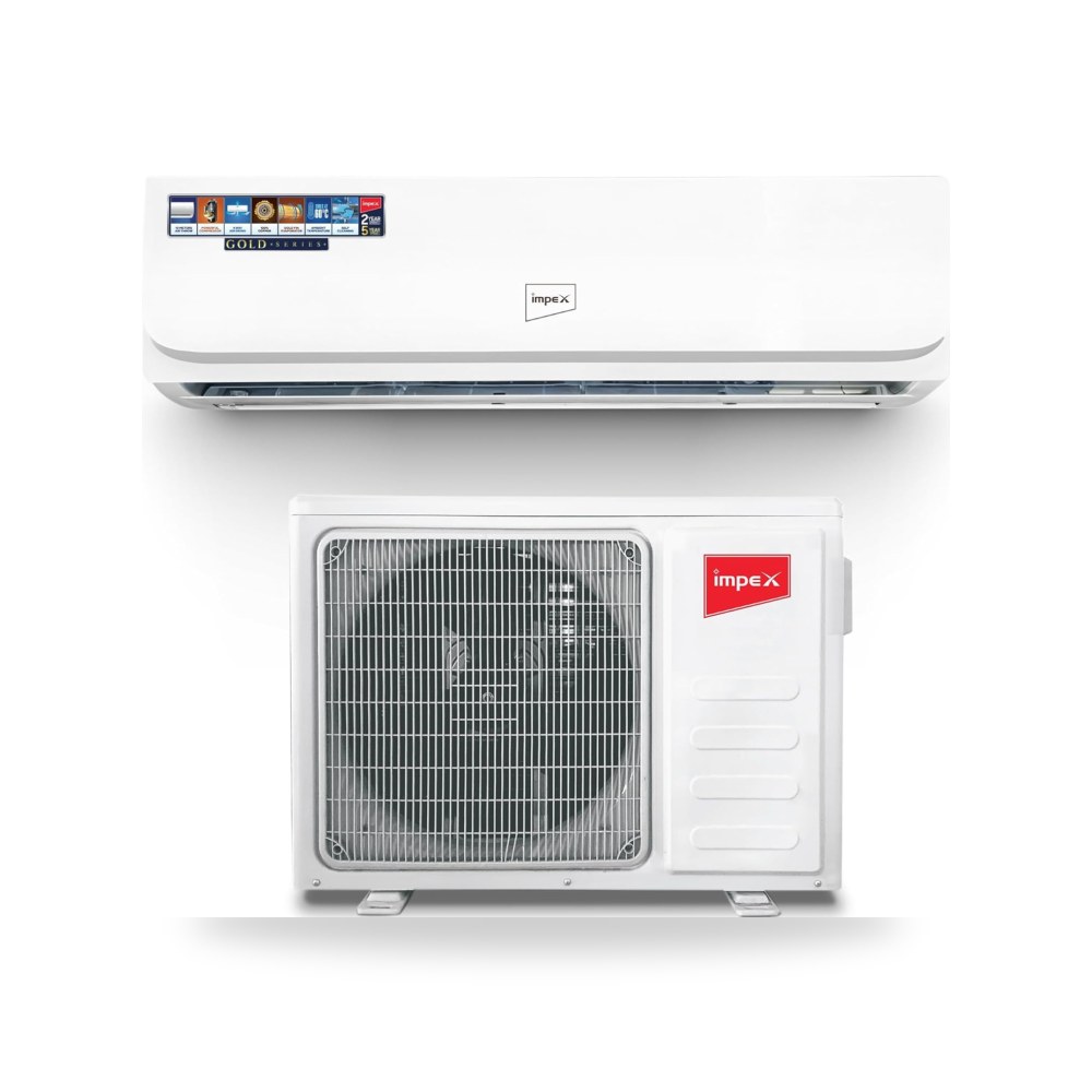 مكيف سبليت للتدفئة والتبريد 1.5 حصان، 18000BTU، بتدفق هواء امبيكس موديل R410A