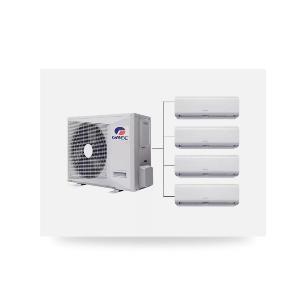 تكييف وسخان صغير بدون مجاري هواء 42000BTU متعدد المناطق موديل 9K-12K