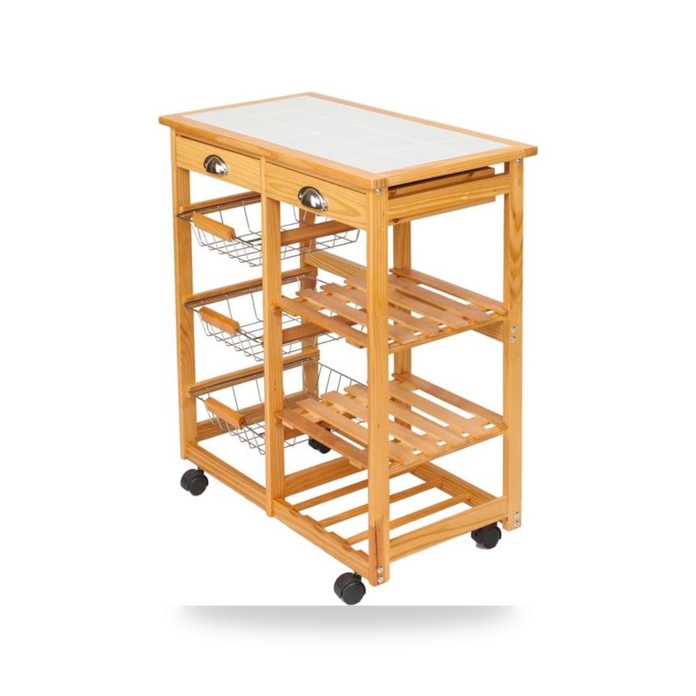 عربة ترولي متنقلة 2 Drawer موديل 2-Drawer