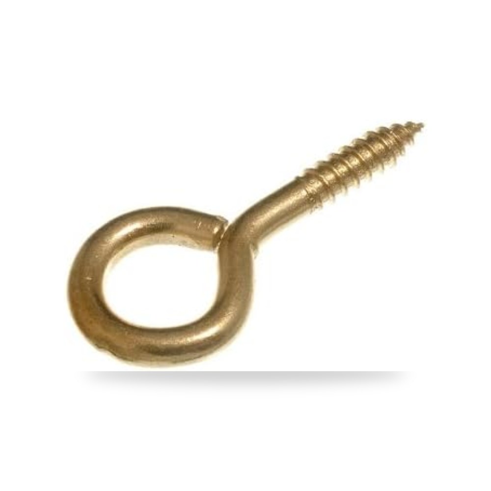 SCREW IN EYES 75 مم × 18 (قطر 7.2 مم) EB نحاس