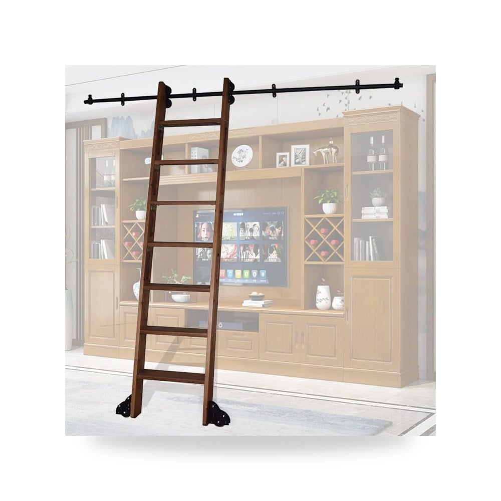 ملحقات سلالم أسود 10ft Height 85c