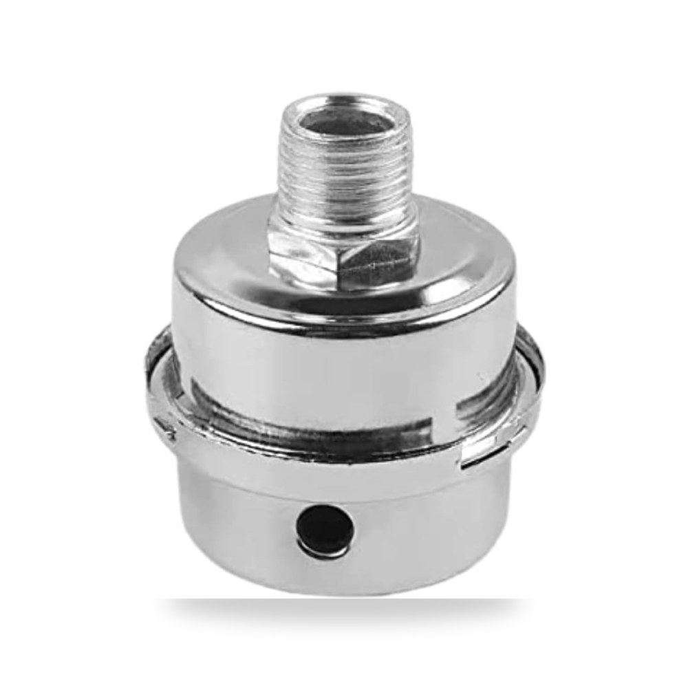 فلتر كاتم صوت ضاغط هواء معدني مطلي بالكهرباء، تويتو