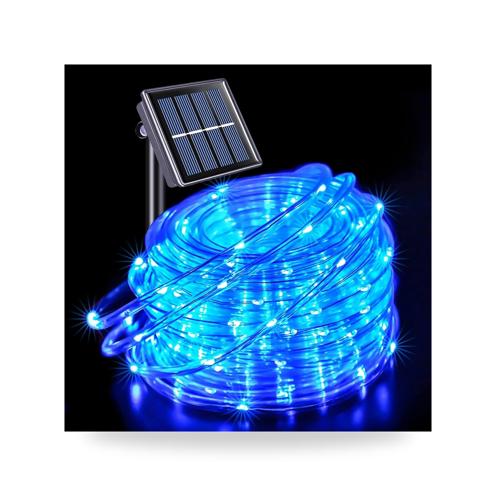 مصابيح ترامبولين تعمل بالطاقة الشمسية 200 مصباح LED بطول 66 موديل IP65