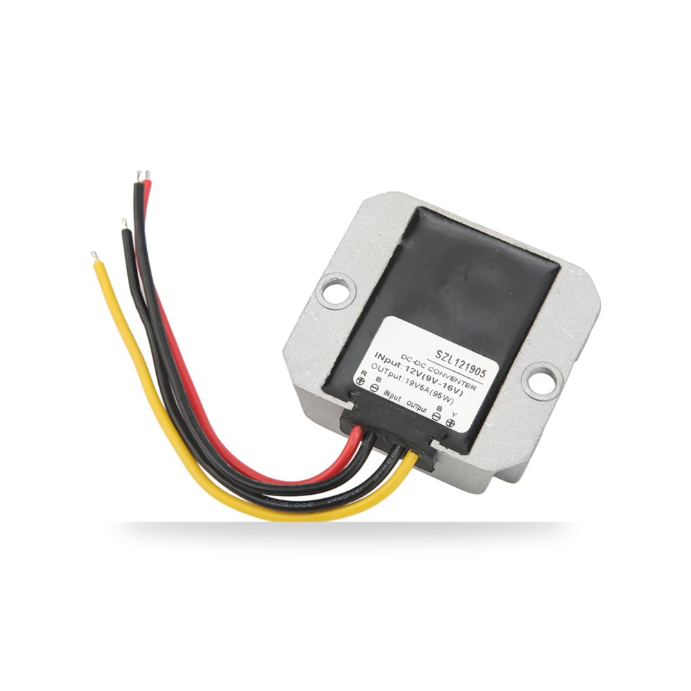 محول اشاتا محول تعزيز الجهد 12 فولت الى 19 الألومنيوم المصبوب موديل IP67