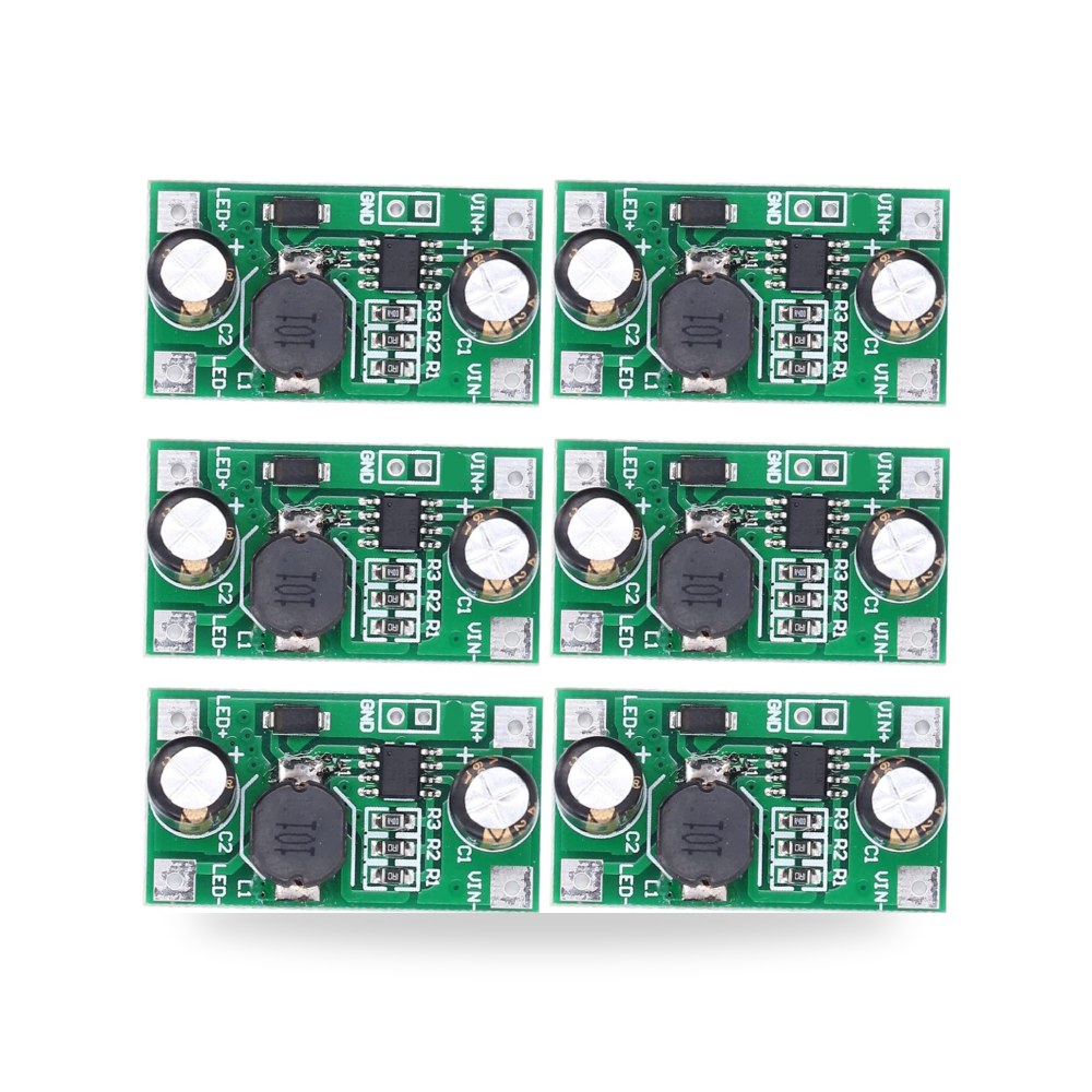 فابتر وحدة تشغيل LED 700mA PWM وحدة تيار مستمر 5-35 فولت، 6 قصر الدائرة