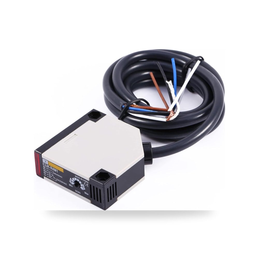 مفتاح كهروضوئي، مستشعر E3Jk R4M1 AC 90-3A مستشعر