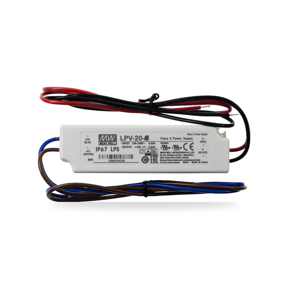 MEAN WELL يعني جيدا LPV سائق LED، LPV-20-5 20W 3A القسم MEALDOO