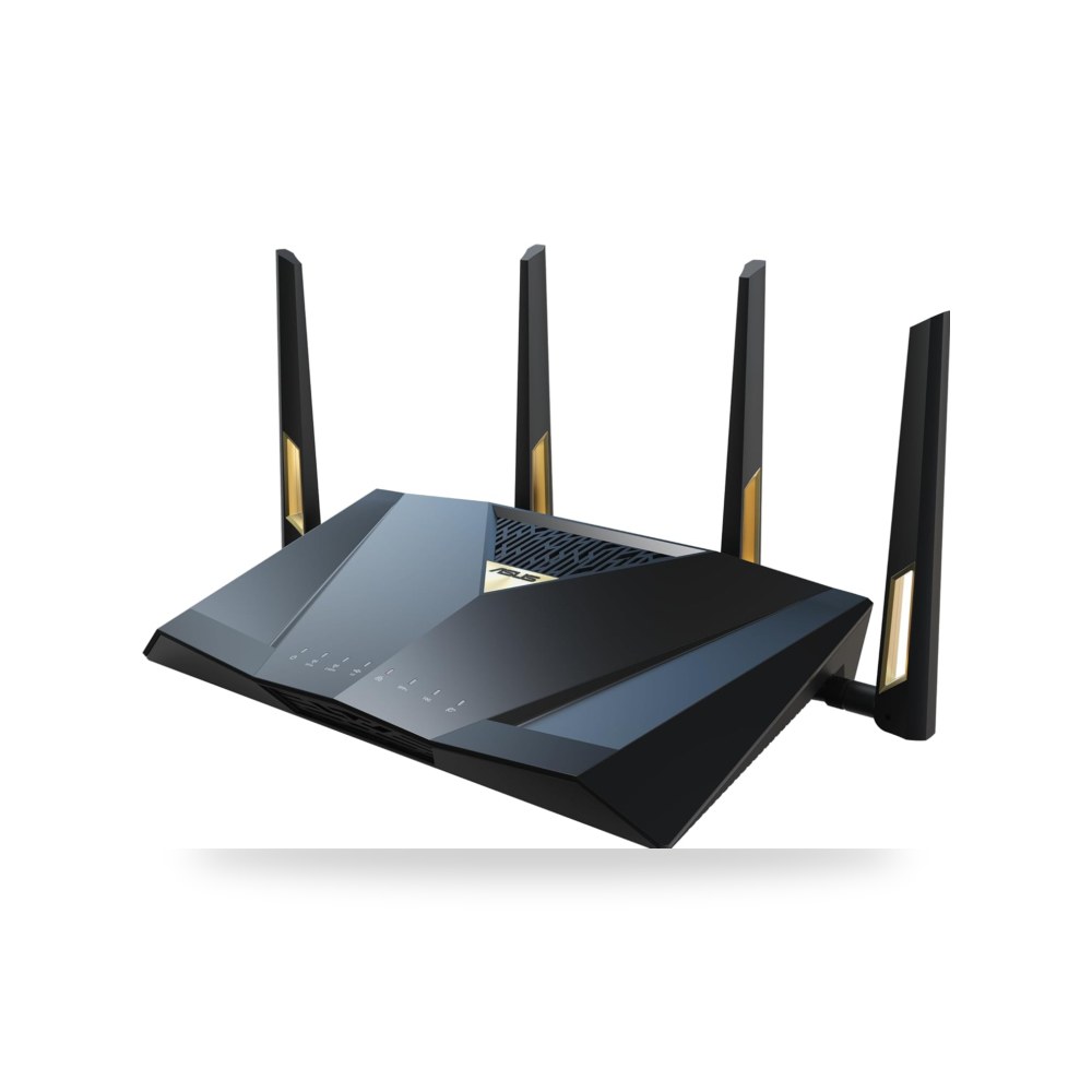 راوتر من أسوس أسود للألعاب والكمبيوتر اسس موديل Wi-Fi (كود: 845788)